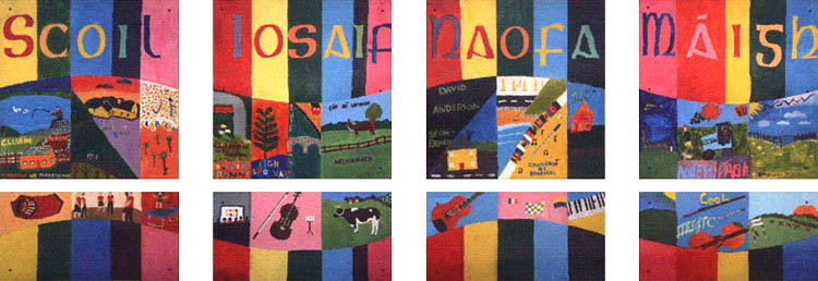 Mural for Scoil Iosaif Naofa, Migh, Co. an Chlir