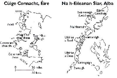 Cige Connacht, ire agus Na h-Eileanan Siar, Alba